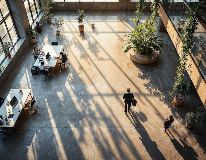 Professionelle Finanzberater bei der Arbeit mit modernen Planungstools
